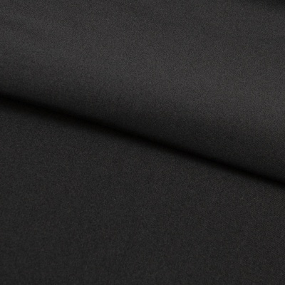 Бифлекс плотный col.124, 210 гр/м2, шир.150см, цвет чёрный - купить в Керчи. Цена 653.26 руб.