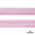 Косая бейка атласная "Омтекс" 15 мм х 132 м, цв. 044 розовый - купить в Керчи. Цена: 225.81 руб.