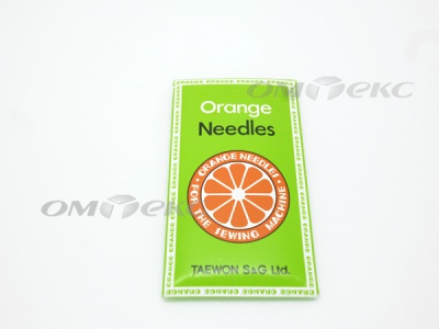 иглы Orange для ПШМ TQ*7 (№100/16 СТАНДАРТНЫЕ - купить в Керчи. Цена: 25.12 руб.