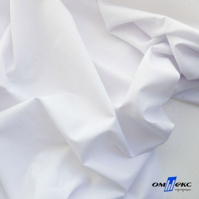 Ткань сорочечная Илер 100%полиэстр, 120 г/м2 ш.150 см, цв.белый - купить в Керчи. Цена 290.24 руб.