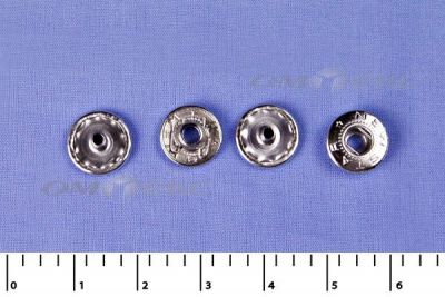 Кнопки металл Ф-12,5 (1440 +/-20 шт) "альфа" никель с рисунком - купить в Керчи. Цена: 2 853.69 руб.