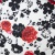 Плательная ткань "Фламенко" 22.1, 80 гр/м2, шир.150 см, принт растительный - купить в Керчи. Цена 239.03 руб.