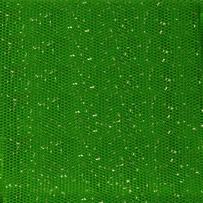 Сетка Глиттер, 24 г/м2, шир.145 см., зеленый - купить в Керчи. Цена 117.24 руб.