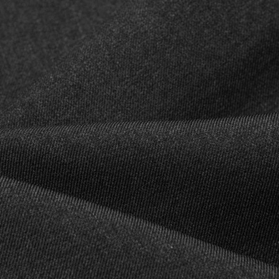 Ткань костюмная 22476 2002, 181 гр/м2, шир.150см, цвет чёрный - купить в Керчи. Цена 350.98 руб.
