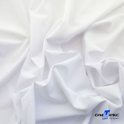 Ткань сорочечная Илер 100%полиэстр, 120 г/м2 ш.150 см, цв.белый - купить в Керчи. Цена 290.24 руб.