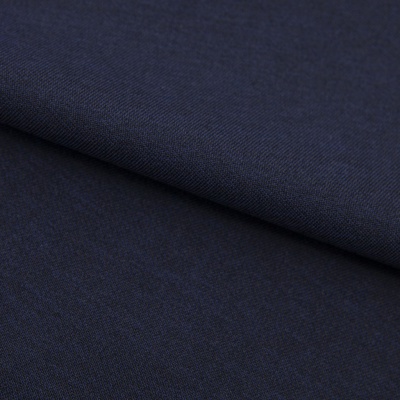 Ткань костюмная 26150 2009, 214 гр/м2, шир.150см, цвет т.синий - купить в Керчи. Цена 358.58 руб.