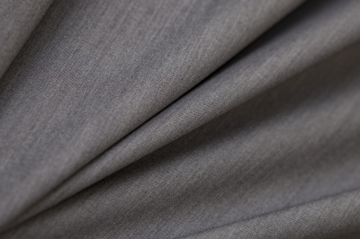 Костюмная ткань с вискозой "Флоренция", 195 гр/м2, шир.150см, цвет св.серый - купить в Керчи. Цена 491.97 руб.