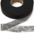 Прокладочная лента (паутинка) DF23, шир. 15 мм (боб. 100 м), цвет чёрный - купить в Керчи. Цена: 1.13 руб.