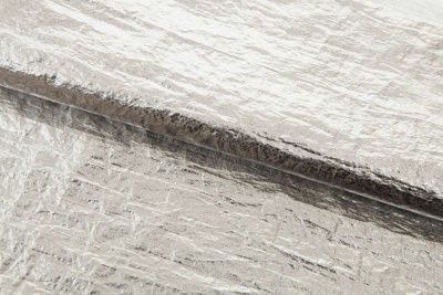 Текстильный материал "Диско"#1805 с покрытием РЕТ, 40гр/м2, 100% полиэстер, цв.2-серебро - купить в Керчи. Цена 444.86 руб.