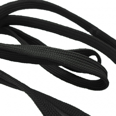 Шнурки т.5 110 см черный - купить в Керчи. Цена: 23.25 руб.
