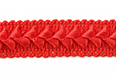 Тесьма декоративная "Самоса" 091, шир. 20 мм/уп. 33+/-1 м, цвет красный - купить в Керчи. Цена: 301.35 руб.