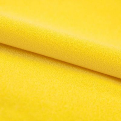 Креп стрейч Амузен 12-0752, 85 гр/м2, шир.150см, цвет жёлтый - купить в Керчи. Цена 194.07 руб.