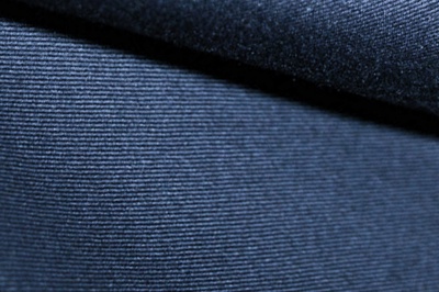 Ткань костюмная 8874/3, цвет темно-синий, 100% полиэфир - купить в Керчи. Цена 433.60 руб.