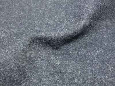Ткань костюмная п/шерсть №2096-2-2, 300 гр/м2, шир.150см, цвет т.серый - купить в Керчи. Цена 512.30 руб.
