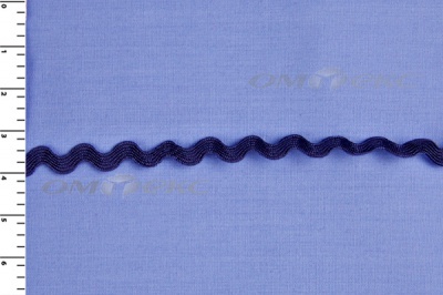 Тесьма плетеная "Вьюнчик"/т.синий - купить в Керчи. Цена: 48.03 руб.