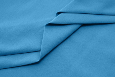 Ткань сорочечная стрейч 18-4535, 115 гр/м2, шир.150см, цвет бирюза - купить в Керчи. Цена 285.04 руб.