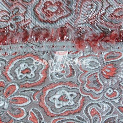 Ткань костюмная жаккард, 135 гр/м2, шир.150см, цвет красный№12 - купить в Керчи. Цена 441.92 руб.