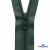 Спиральная молния Т5 890, 80 см, автомат, цвет т.зелёный - купить в Керчи. Цена: 16.61 руб.