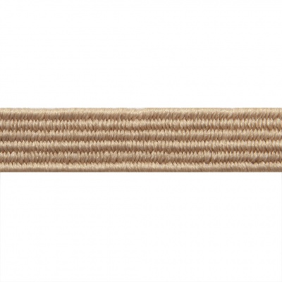 Резиновые нити с текстильным покрытием, шир. 6 мм ( упак.30 м/уп), цв.- 97-бежевый - купить в Керчи. Цена: 152.05 руб.