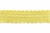 Тесьма кружевная 0621-1212А, шир. 45 мм/уп. 20+/-1 м, цвет 017-жёлтый - купить в Керчи. Цена: 1 033.32 руб.