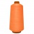 Нитки текстурированные некручёные 457, намот. 15 000 м, цвет оранжевый - купить в Керчи. Цена: 204.10 руб.