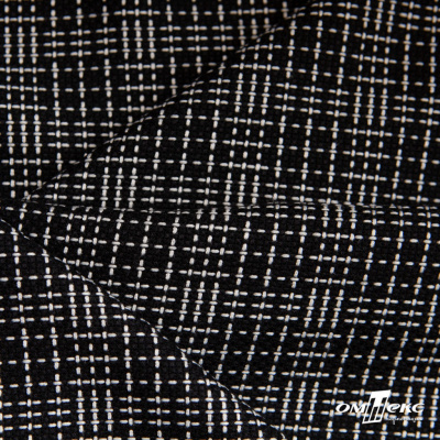 Ткань костюмная "Гарсия" 80% P, 18% R, 2% S, 335 г/м2, шир.150 см, Цвет черный - купить в Керчи. Цена 669.66 руб.