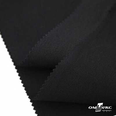 Ткань смесовая для спецодежды "Униформ", 200 гр/м2, шир.150 см, цвет чёрный - купить в Керчи. Цена 162.46 руб.