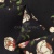 Плательная ткань "Фламенко" 3.1, 80 гр/м2, шир.150 см, принт растительный - купить в Керчи. Цена 239.03 руб.