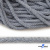 Шнур плетеный d-6 мм круглый, 70% хлопок 30% полиэстер, уп.90+/-1 м, цв.1086-голубой - купить в Керчи. Цена: 588 руб.