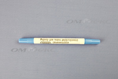 Маркер двухсторонний смывающийся для ткани RA-002 голубой - купить в Керчи. Цена: 207.84 руб.
