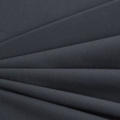 Костюмная ткань с вискозой "Меган", 210 гр/м2, шир.150см, цвет т.синий - купить в Керчи. Цена 380.91 руб.
