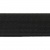 Резинка 25 мм Тканая, 13,75 гр/п.м, (бобина 25 +/-0,5 м) - черная  - купить в Керчи. Цена: 11.67 руб.