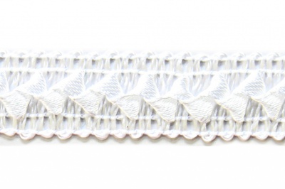 Тесьма декоративная "Самоса" 062, шир. 20 мм/уп. 33+/-1 м, цвет белый - купить в Керчи. Цена: 301.35 руб.