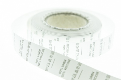 Состав и уход за тк. Linen 50%  Viscose 50%  1000шт - купить в Керчи. Цена: 476.84 руб.