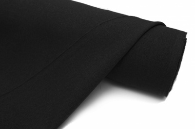 Ткань костюмная 25332 2031, 167 гр/м2, шир.150см, цвет чёрный - купить в Керчи. Цена 342.79 руб.
