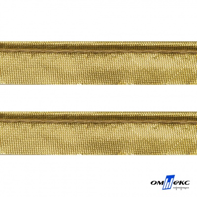 Кант атласный 136, шир. 12 мм (в упак. 65,8 м), цвет золото - купить в Керчи. Цена: 433.08 руб.