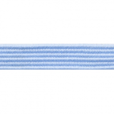 Резиновые нити с текстильным покрытием, шир. 6 мм ( упак.30 м/уп), цв.- 108-голубой - купить в Керчи. Цена: 155.22 руб.