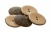 Деревянные украшения для рукоделия пуговицы "Кокос" #2 - купить в Керчи. Цена: 33.11 руб.